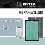 適用 Panasonic 國際牌 F-P04UT8 可替換 F-P04US HEPA+活性碳濾網