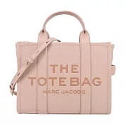 MARC JACOBS The Leather TOTE 皮革兩用托特包-小/ 玫瑰粉