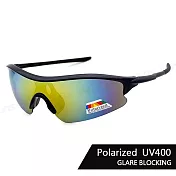 【SUNS】絢彩水銀運動偏光墨鏡 男女適用 輕量偏光墨鏡 防眩光 抗UV400 S216 黑框桔水銀