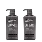 【2入組】日本TONIC涼感雙效洗髮精550ml