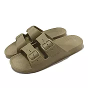 Freedom Moses 拖鞋 Khaki Slide 男鞋 女鞋 棕 卡其 香香拖 戶外 FMKHK