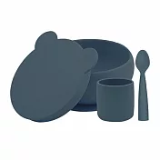 土耳其minikoioi-小美食家碗杯匙3件組 靜謐藍
