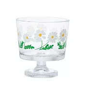 日本石塚玻璃ADERIA RETRO復古點心高腳杯285ML(洋甘菊)