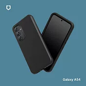 犀牛盾 Samsung Galaxy A54 (6.5吋) SolidSuit 經典防摔背蓋手機保護殼 - 經典黑