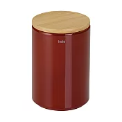 《KELA》Cady陶製密封罐(朱紅700ml) | 保鮮罐 咖啡罐 收納罐 零食罐 儲物罐