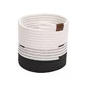 《KELA》Hedda編織收納籃 | 整理籃 置物籃 儲物箱 - 18cm