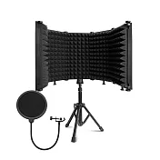 【KONIX】便攜可折疊式隔音罩-五門