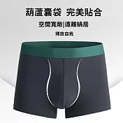 【STizi 史堤茲】和事現貨 純棉男士內褲 3入組 純色平角褲 抗菌內襠 四角褲(N003 3入組) 2XL 大象灰