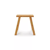 【MUJI 無印良品】橡膠木板凳/小