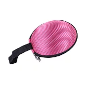 【E.dot】矽膠隱形胸罩防變形蛋殼收納包 白圓點