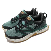 New Balance 越野跑鞋 Hierro V7 2E 寬楦 男鞋 綠 黑 運動鞋 NB MTHIERR7-2E