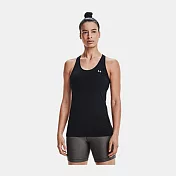 Under Armour 女 Armour HG排汗快乾背心-黑-1328962-001 XS 黑色