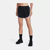 Under Armour 女 Fly By Elite 5吋短褲-黑-1369757-001 M 黑色