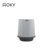 【WOKY 沃廚】360°輕芯鈦瓷易潔層單蓋保溫杯250ml(帽子杯-附密封蓋) 紺青藍