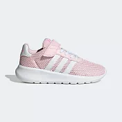 ADIDAS LITE RACER 3.0 EL K 中大童慢跑鞋-粉-H03629 13.5 粉紅色