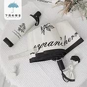 【下雨的聲音】晴雨兩用法式復古玫瑰折疊傘  手動款