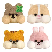 Quokka n Friends DIY羊毛氈吊飾 鑰匙圈 手作 短尾矮袋鼠 + 松鼠