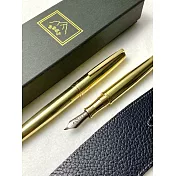 3952老山羊-X800 原味黃銅 經典原味 特調書法鈦尖鋼筆