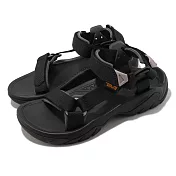 Teva 涼鞋 W Terra FI 5 Universal 女鞋 黑 魔鬼氈 織帶 可調整 運動涼鞋 1099443BLK