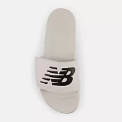 New Balance 魔鬼氈 男女休閒拖鞋-白-SUA200W2-D US7 白色