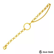 JoveGold漾金飾 我的寶貝黃金手鍊