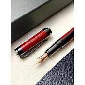 3952老山羊-西拉雅 櫻之紅 玫瑰金鋼尖鋼筆