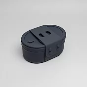 【SWANZ天鵝瓷】芯動便當盒 陶瓷便當盒PLUS 650ml 簡約黑