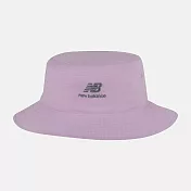 New Balance 抗UV雙面 男女漁夫帽-粉白-LAH31006LLC-F 粉紅色