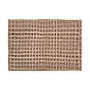 日本製 calmland 鬆餅格抗菌除臭瞬吸腳踏墊  焦糖(M)