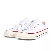 CONVERSE CHUCK 70 OX WHITE/GARNET/EGRET 男女休閒鞋-白-162065C US3.5 白色