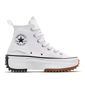 CONVERSE RUN STAR HIKE HI WHITE/BLACK/GUM 男女休閒鞋-白-166799C US4 白色