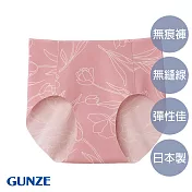 【日本GUNZE】輕薄無痕小褲(TV2373-021) M 粉
