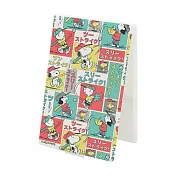 【Snoopy 史努比】折疊化妝鏡 折疊鏡 化妝鏡 (小) (6.5*9.3*0.5cm)  打棒球嚕