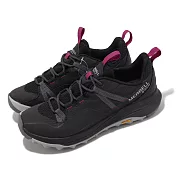 Merrell 登山鞋 Siren 4 GTX 女鞋 黑 桃紅 防水 Vibram 越野 戶外 低筒 郊山 ML037274