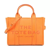 MARC JACOBS The Leather TOTE 皮革兩用托特包-小/ 亮橘