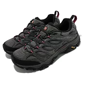 Merrell 登山鞋 Moab 3 GTX 2E 寬楦 防水 男鞋 灰 黑 郊山 戶外 越野 Vibram ML036263W