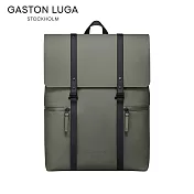 GASTON LUGA Splash 2.0 16吋個性後背包 - 橄欖綠