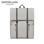 gaston luga splash 2.0 16吋個性後背包 - 灰褐色