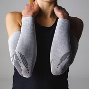 【ROCKAY】Ignite Arm Sleeves 高循環機能運動袖套 (多色可選) S-M Ecowhite
