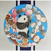 【玲廊滿藝】陳苡瑄-糰糰圓圓33x33cm