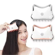 Beroso 倍麗森】美喵機 仿生變頻導流按摩梳/頭皮梳AB0053 全方位美容美體儀/按摩器 皓月白銀