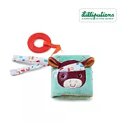 【比利時Lilliputiens】咬咬翻翻布書- 羅莎莉小牛