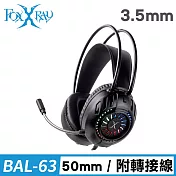 FOXXRAY 渦流響狐電競耳麥(BAL63)