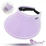 【Decoy】美式風格＊伸縮空頂防曬遮陽帽/ 紫