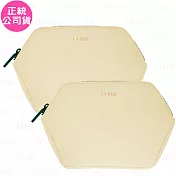 LA MER 海洋拉娜 燕麥奶太空棉化妝包*2(公司貨)