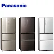 Panasonic 國際牌 ECONAVI 610L四門一級能變頻電冰箱(全平面無邊玻璃) NR-D611XGS -含基本安裝+舊機回收 翡翠金(N)