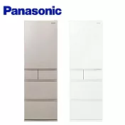 Panasonic 國際牌 日製五門406L變頻鋼板冰箱 NR-E417XT -含基本安裝+舊機回收 香檳金(N1)