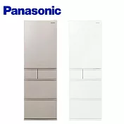 Panasonic 國際牌 日製五門406L變頻鋼板冰箱 NR-E417XT 含基本安裝+舊機回收 香檳金(N1)