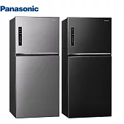 panasonic 國際牌 econavi二門650l一級能冰箱 nr-b651tv -含基本安裝+舊機回收 晶漾黑(k)