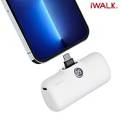 iWALK Pro 閃充數顯直插式4800mAh行動電源Type-C頭 白晝